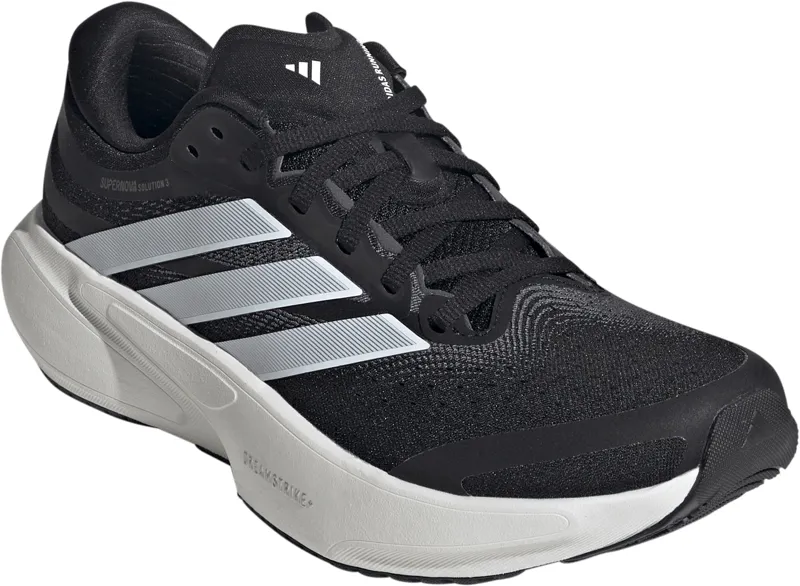 Adidas Supernova Solution 3 Women's Running Shoes - Black/White/Grey-2