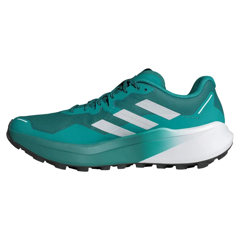 Adidas Terrex Agravic 3 Men's Trail Running Shoes - Teal/Grey/Black-1