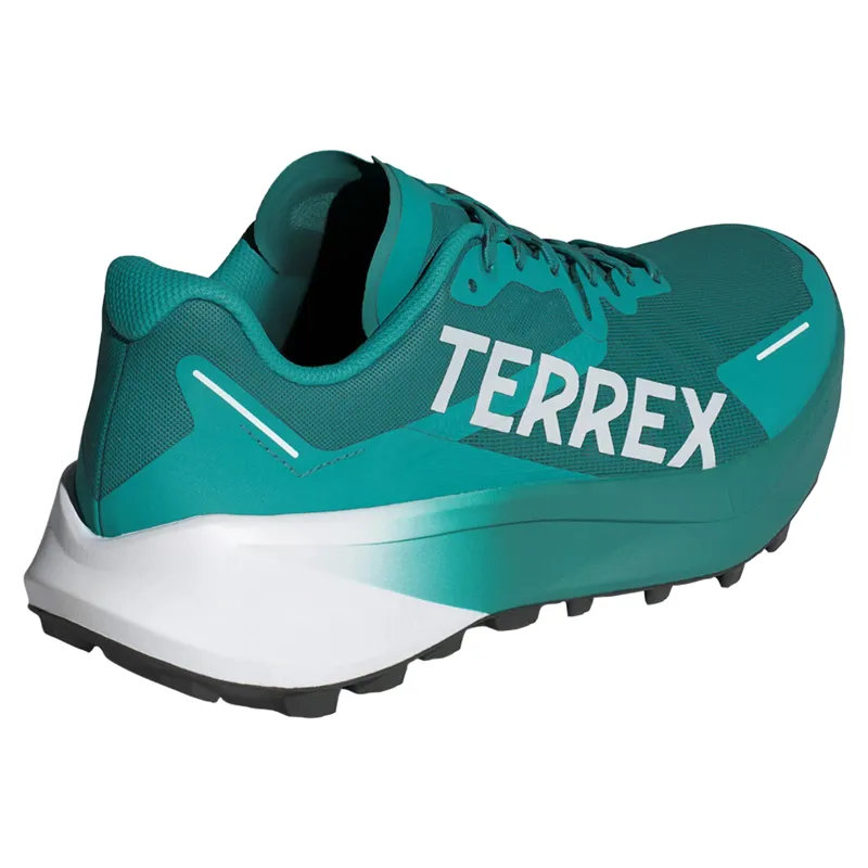 Adidas Terrex Agravic 3 Men's Trail Running Shoes - Teal/Grey/Black-5