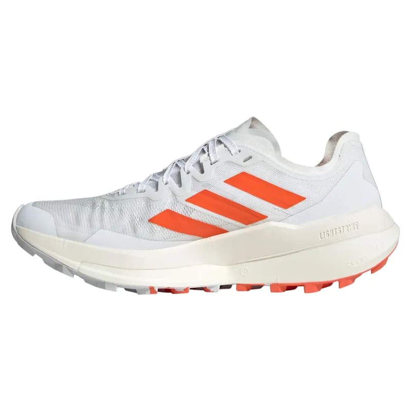 Adidas Terrex Agravic Speed Men's Trail Running Shoes - Grey/Orange-1