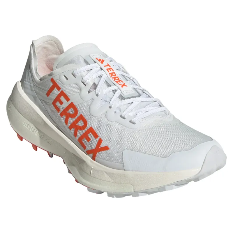 Adidas Terrex Agravic Speed Men's Trail Running Shoes - Grey/Orange-5