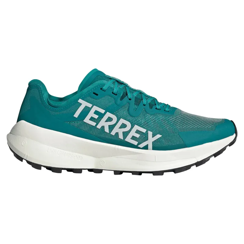 Adidas Terrex Agravic Speed Men's Trail Running Shoes - Teal/Grey/Blk