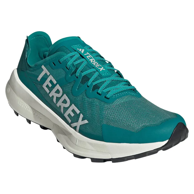 Adidas Terrex Agravic Speed Men's Trail Running Shoes - Teal/Grey/Blk-4