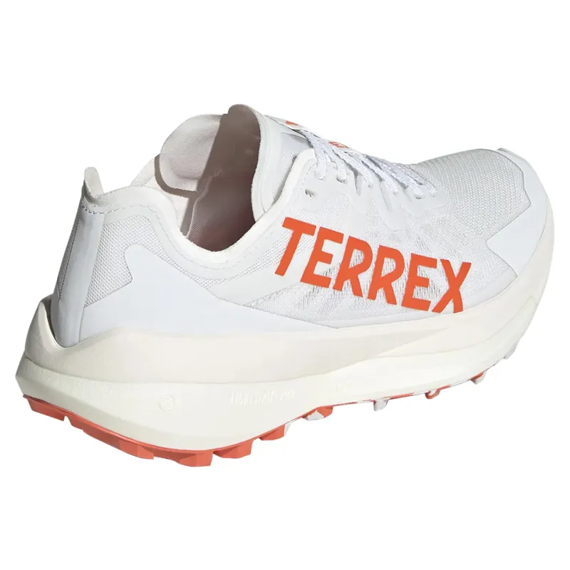 Adidas Terrex Agravic Speed Women's Trail Running Shoes - WHT/ORG/GRY-5