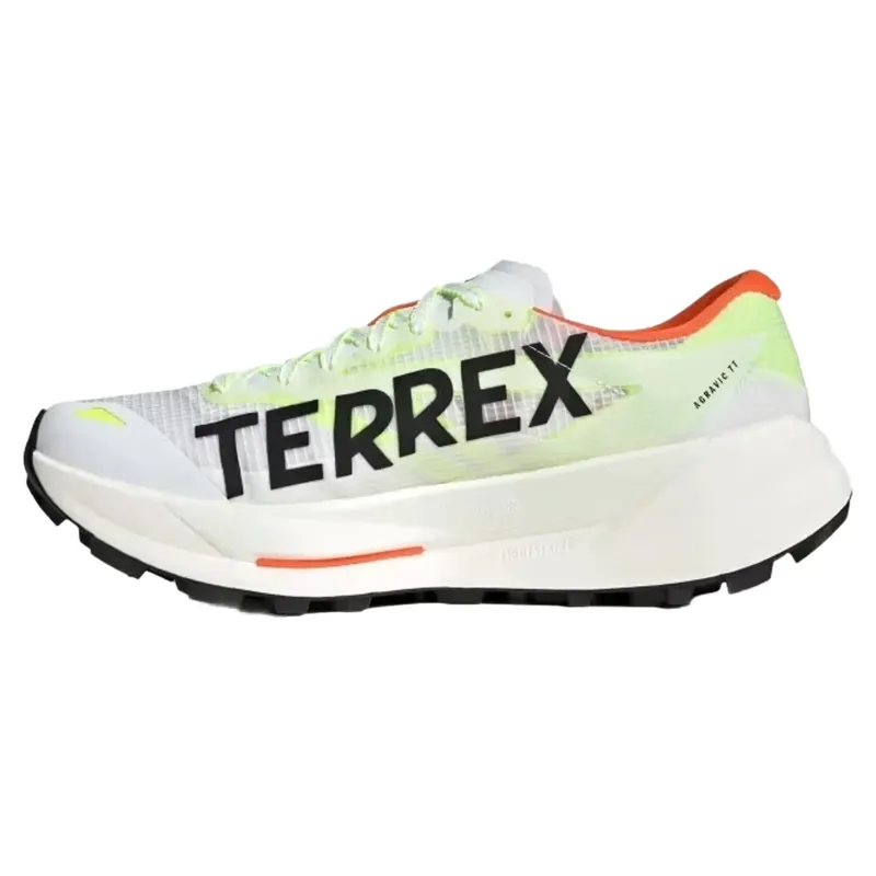 Adidas Terrex Agravic TT Men's Trail Running Shoes - Wht/Blk/Orange-1