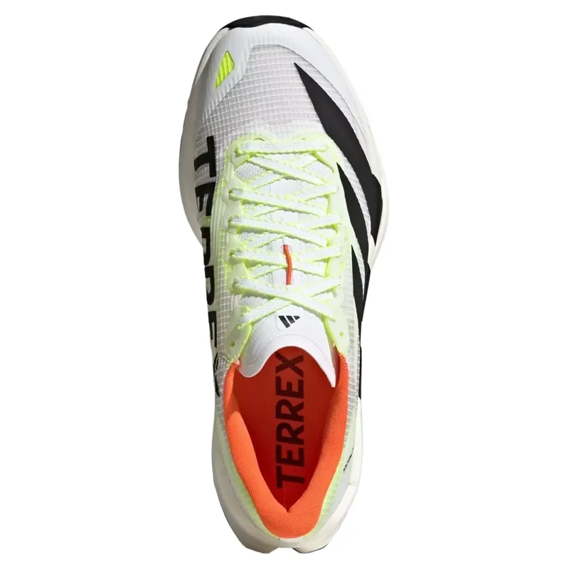 Adidas Terrex Agravic TT Men's Trail Running Shoes - Wht/Blk/Orange-5