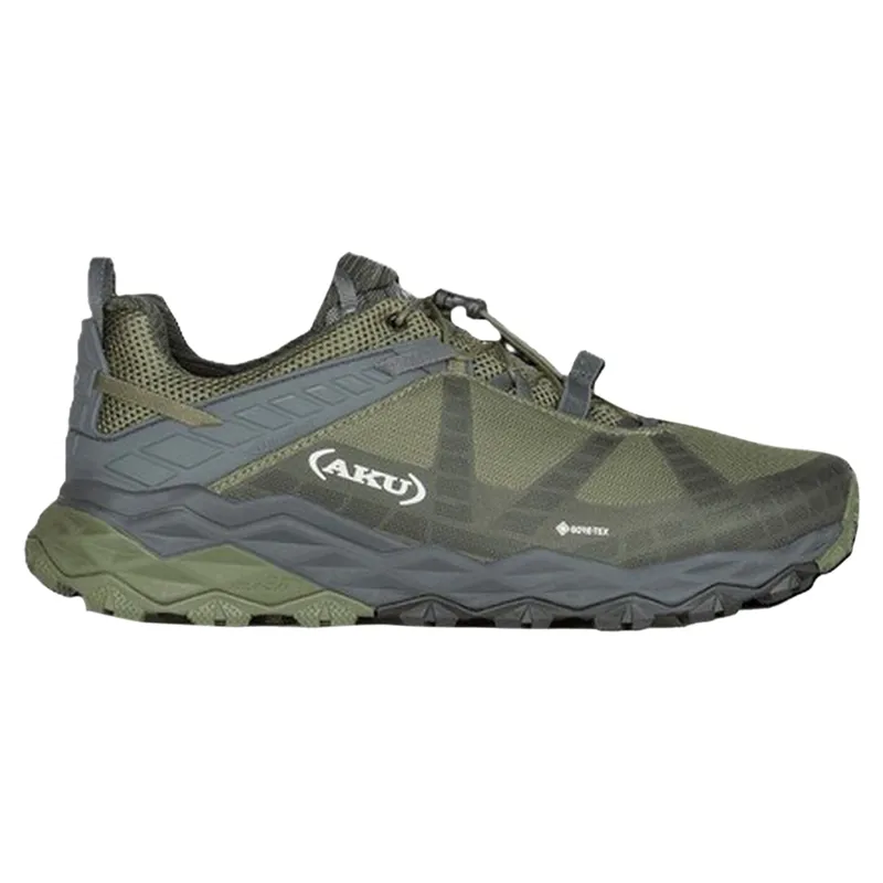 Aku Flyrock GTX Men's Gore-Tex Men's Hiking Shoes - Green/Grey