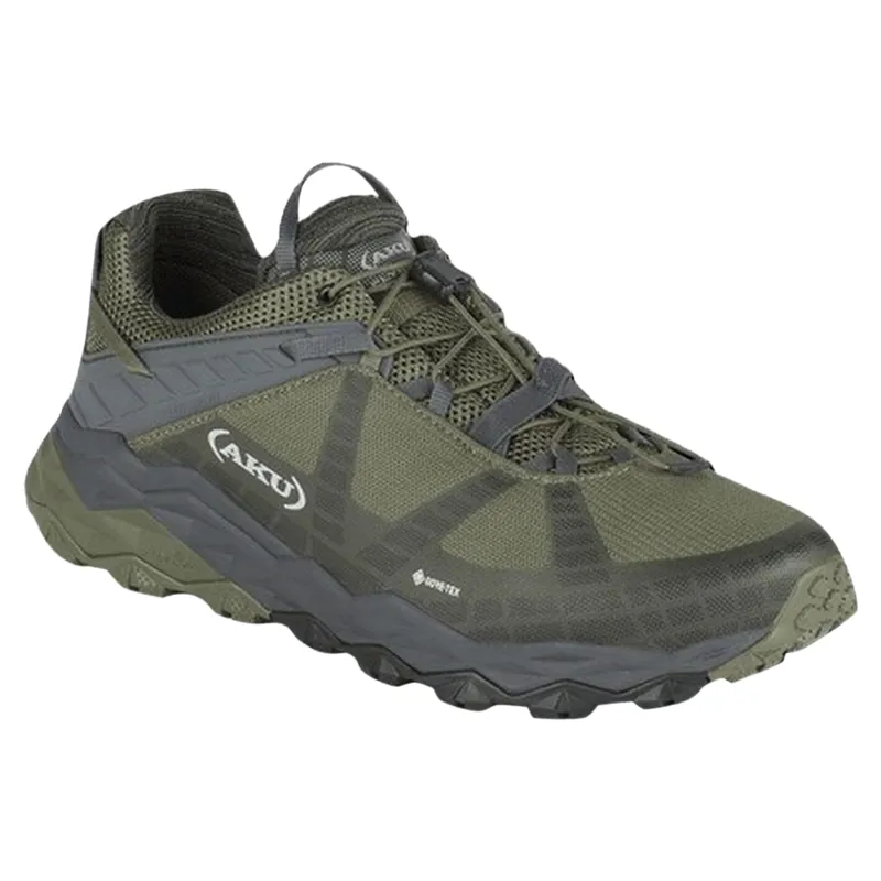Aku Flyrock GTX Men's Gore-Tex Men's Hiking Shoes - Green/Grey-1