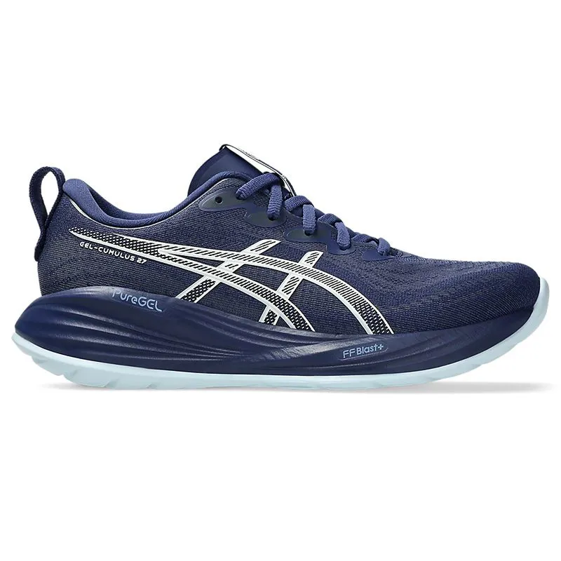 Asics Gel-Cumulus 27 Women's Running Shoes - Indigo Blue/Cool Grey