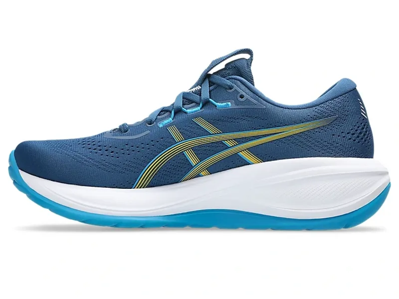 Asics Gel-Cumulus 28 Men's Running Shoes - Twilight Blue/Yamabuki-1