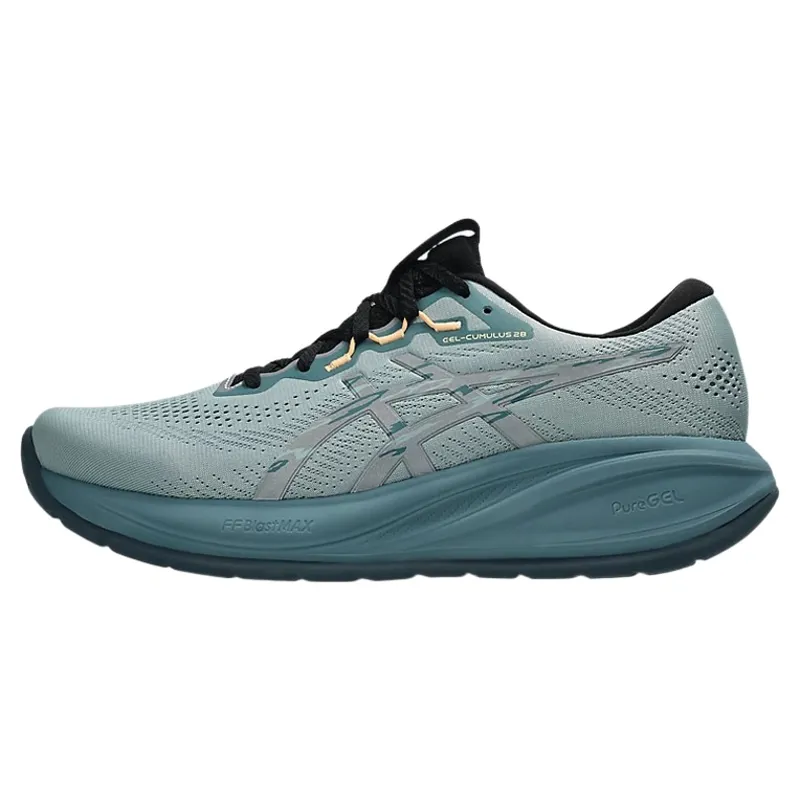 Asics Gel-Cumulus 28 Lite-Show Men's Running Shoes - Lite-Show/Orange Glow-7
