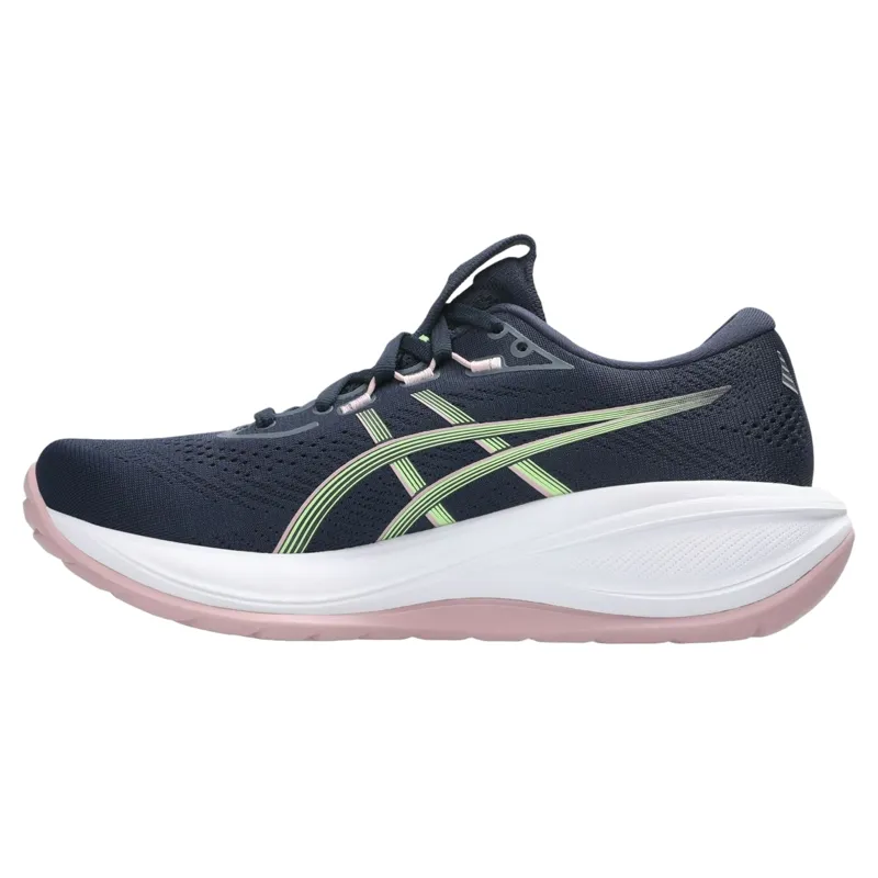 Asics Gel-Cumulus 28 Women's Running Shoes - Midnight/Illuminate Green-1