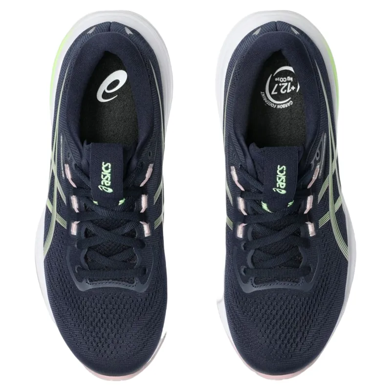 Asics Gel-Cumulus 28 Women's Running Shoes - Midnight/Illuminate Green-5