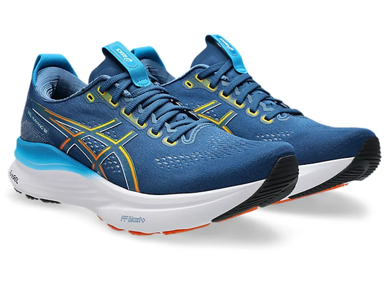 Asics Gel-Kayano 32 Men's Running Shoes - Twilight Blue/Anzu-2