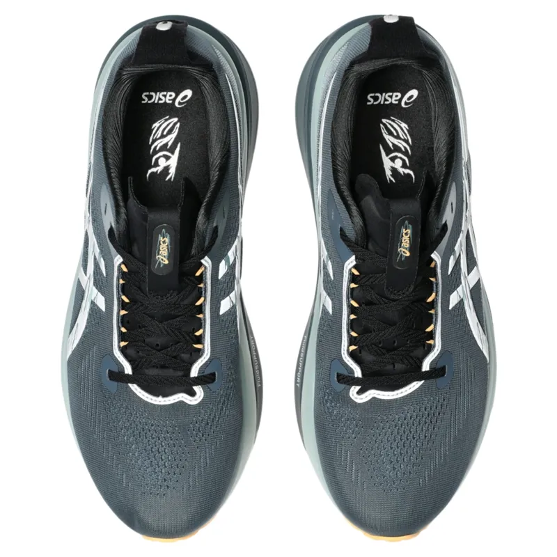 Asics Gel-Kayano 33 Lite-Show Men's Running Shoes - Lite-Show/Orange Glow-5