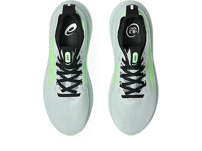 Asics Gel-Nimbus 28 Men's Running Shoes - Cold Moss/Illuminate Green-5