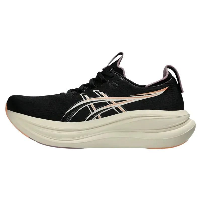 Asics Gel-Nimbus 28 Running Shoes - Black/Taro Purple-1