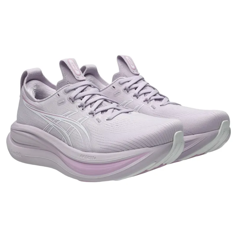 Asics Gel-Nimbus 28 Women's Running Shoes - Dahlia/White-2