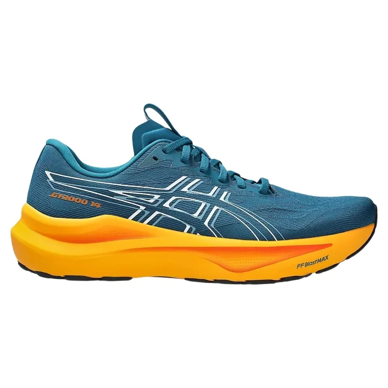 Asics GT-2000 14 Men's Running Shoes  - Dark Teal/White