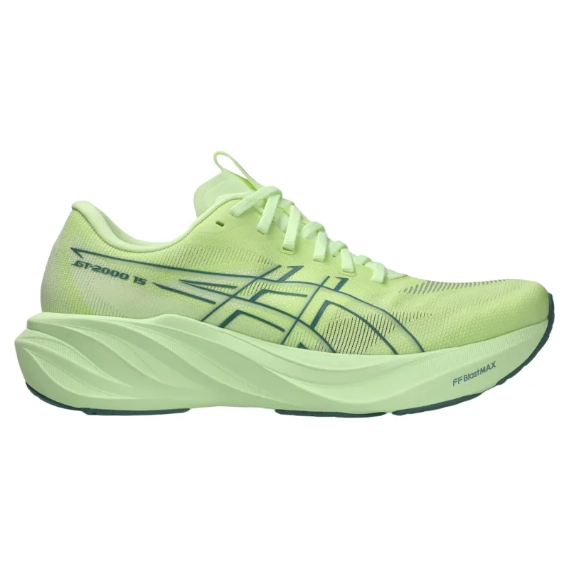 Asics GT-2000 15 Men's Running Shoes - Illuminate Yellow/Foggy Teal