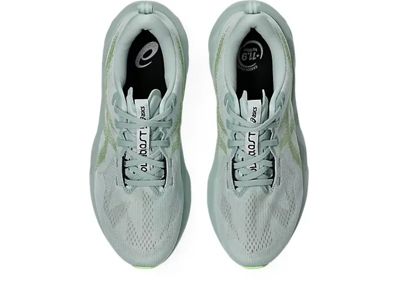 Asics Novablast 5 Men's Running Shoes - Cold Moss/Light Orange-5