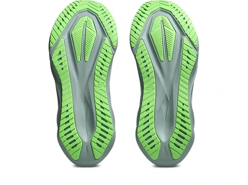 Asics Novablast 5 Men's Running Shoes - Cold Moss/Light Orange-6