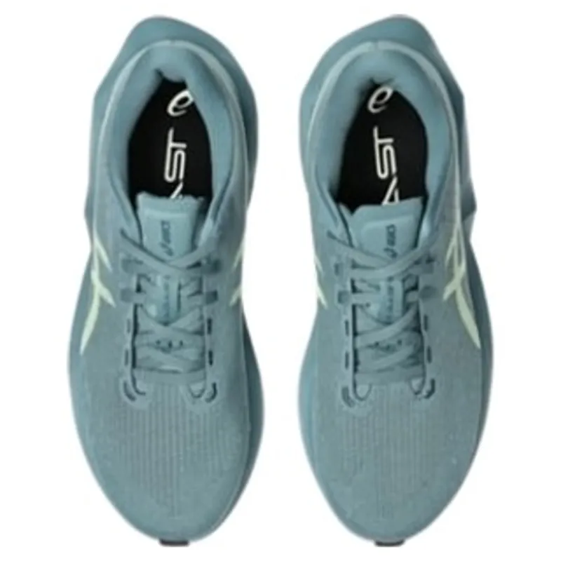 Asics Novablast 6 Men's Running Shoes - Foggy Teal/Illuminate Yellow-6