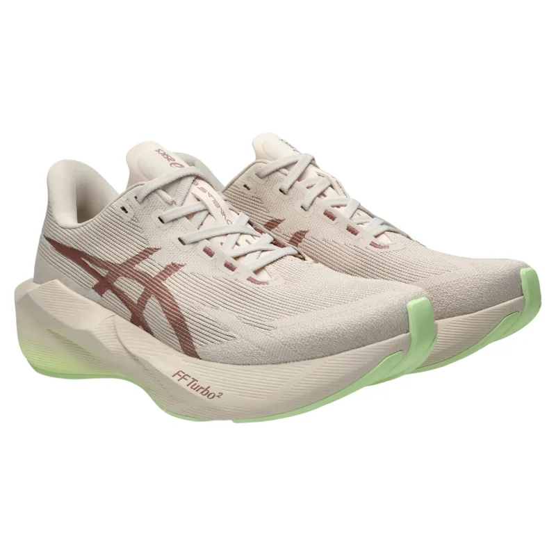 Asics Novablast 6 Women's Running Shoes - Rose Dust/Illuminate Yellow-2
