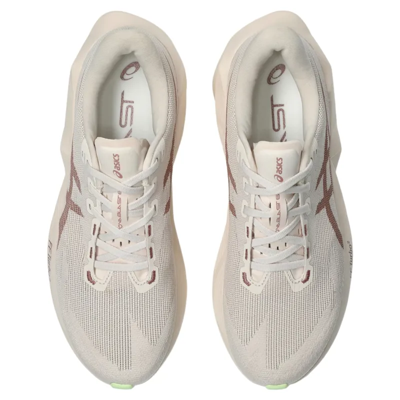 Asics Novablast 6 Women's Running Shoes - Rose Dust/Illuminate Yellow-5