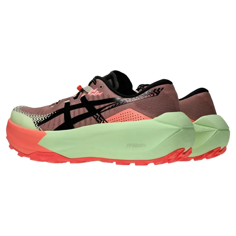 Asics Trabuco Max 5 Men's Trail Running Shoes - Umeboshi/Black-4