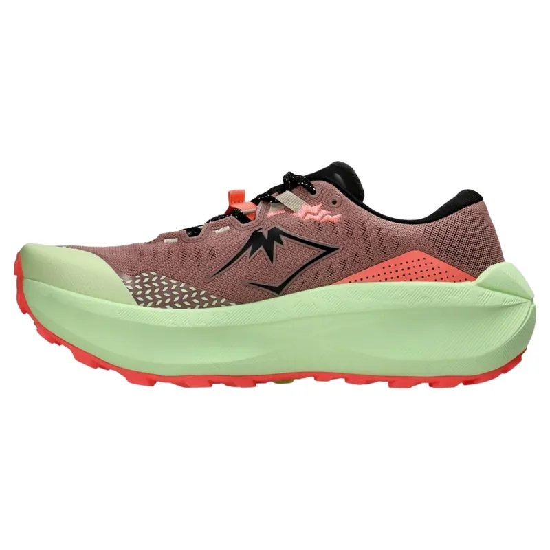 Asics Trabuco Max 5 Men's Trail Running Shoes - Umeboshi/Black-2