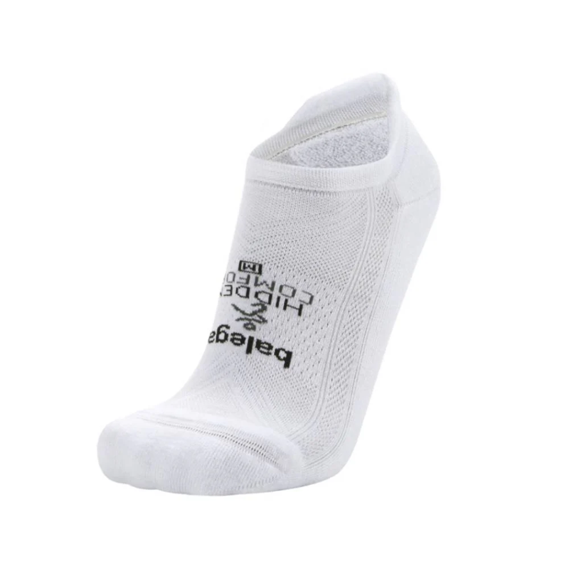 Balega Hidden Comfort No-Show Running Socks - White