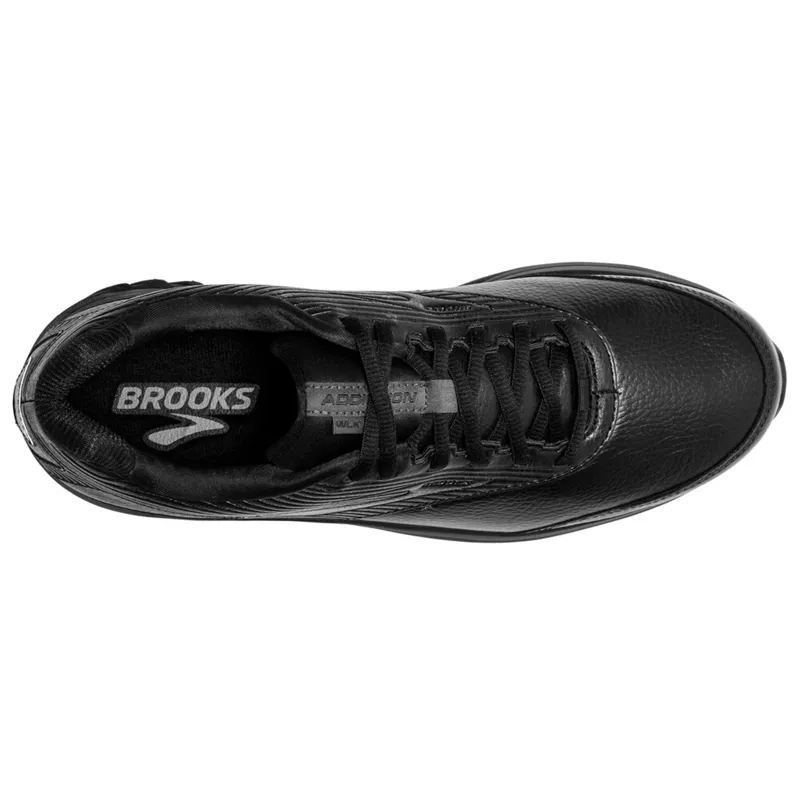 Brooks Addiction Walker 2 Men's Walking Shoes 2E - Black/Black-4