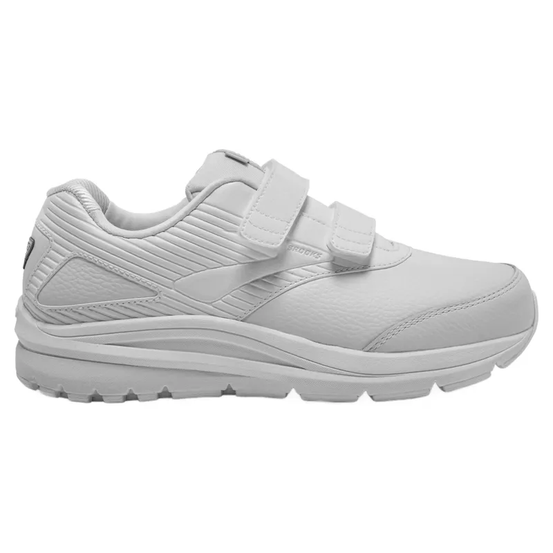 Brooks Addiction Walker V-Strap 2 Women's Walking Shoes - White/White