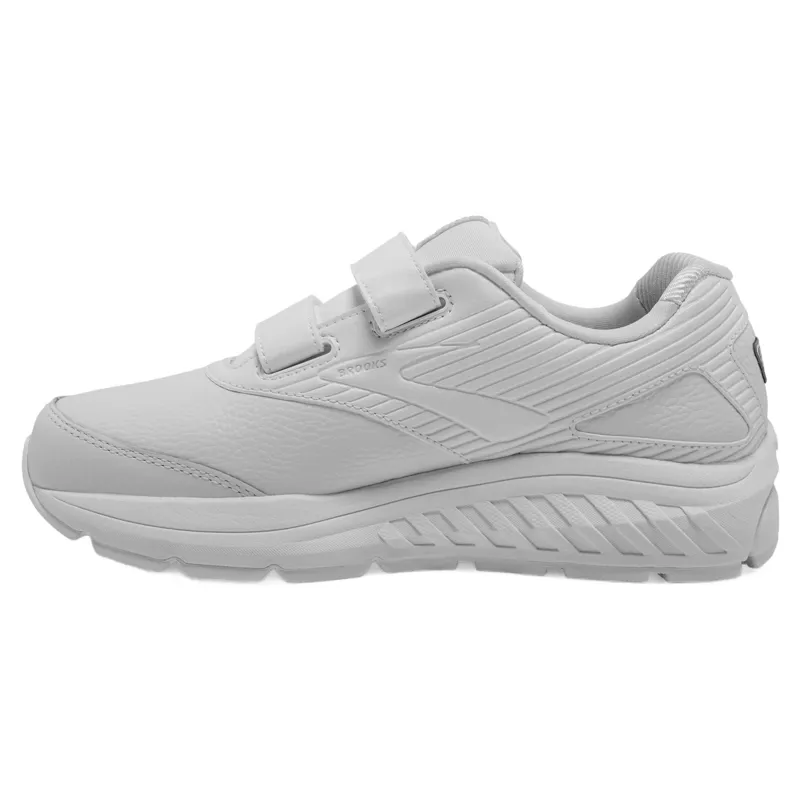 Brooks Addiction Walker V-Strap 2 Women's Walking Shoes - White/White-2