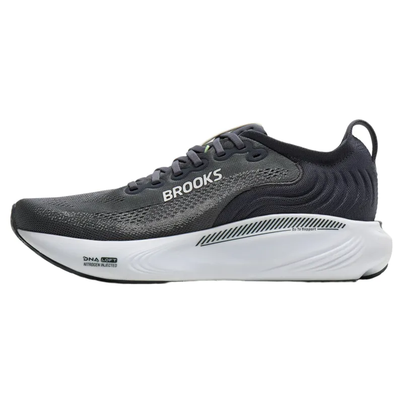 Brooks Adrenaline GTS 25 Men's Running Shoes - Grey/Green/Spruce-2
