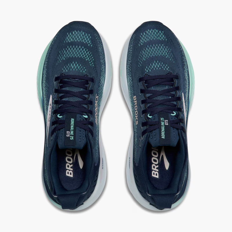 Brooks Adrenaline GTS 25 Women's Running Shoes - Spellbound/Yucca/Pink-3