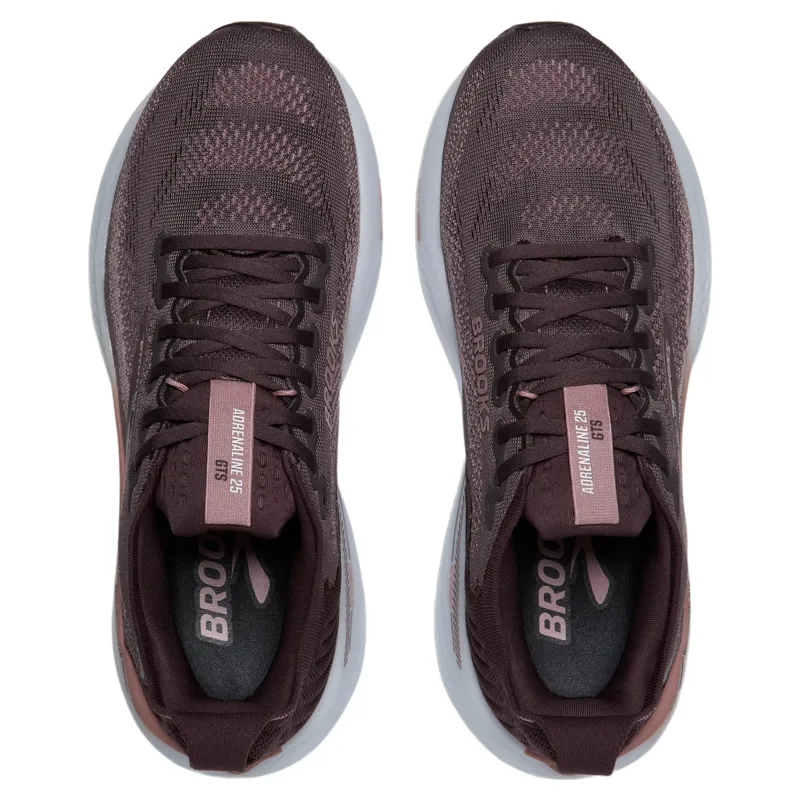 Brooks Adrenaline GTS 25 Women's Running Shoes - Raisin/Woodrose-3
