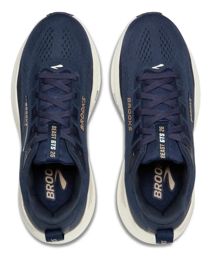 Brooks Beast GTS 26 Men's Running Shoes - Peacoat/Indigo/Portabella-4