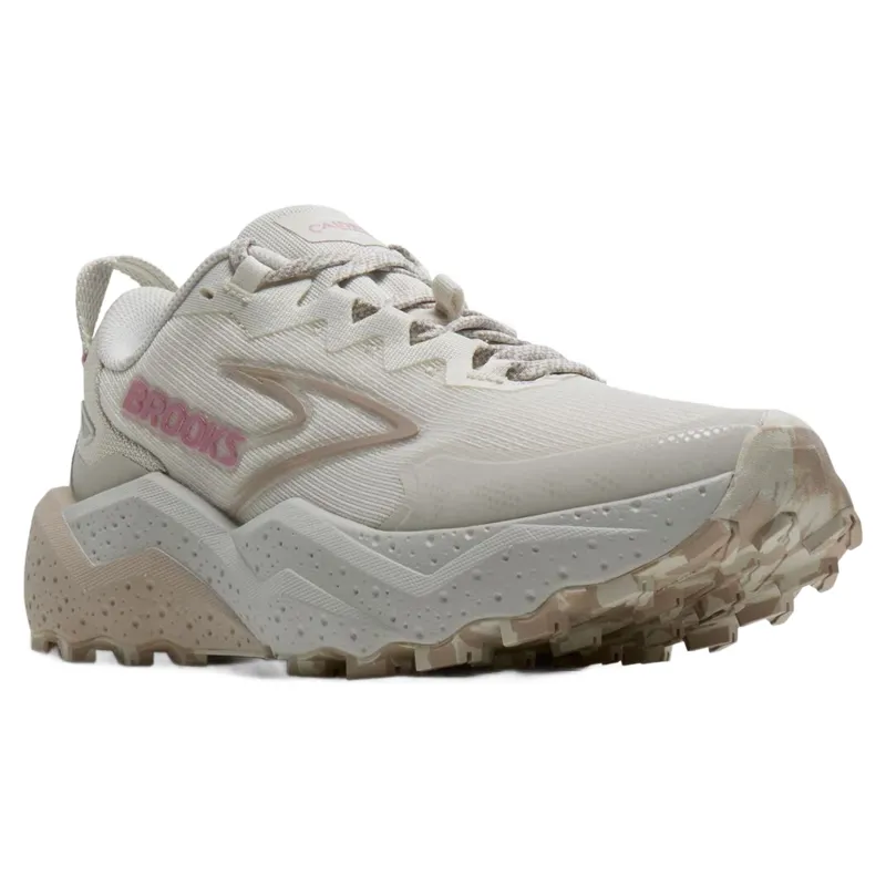 Brooks Caldera 8 Women's Trail Running Shoes - Vaporous Grey/White-2