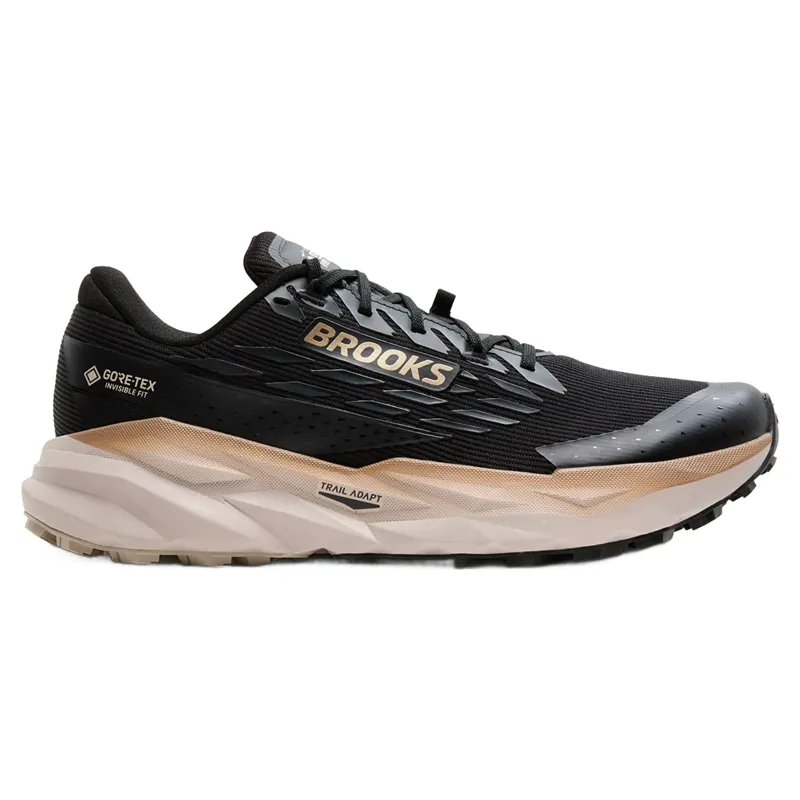 Brooks Cascadia 19 GTX Men's Trail Running Shoes - Black/Ebony/Chateau Grey