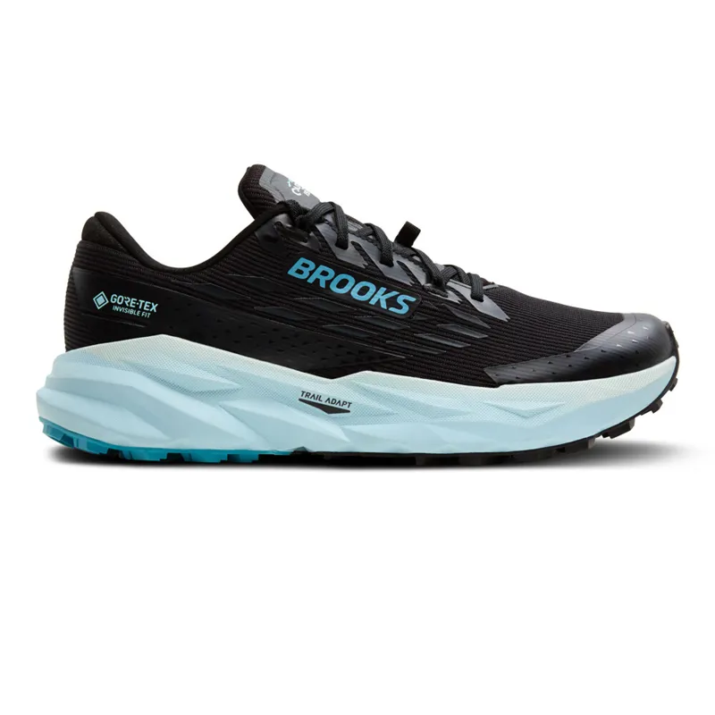 Brooks Cascadia 19 GTX Women's Trail Running Shoes - Black/Ebony/Blue