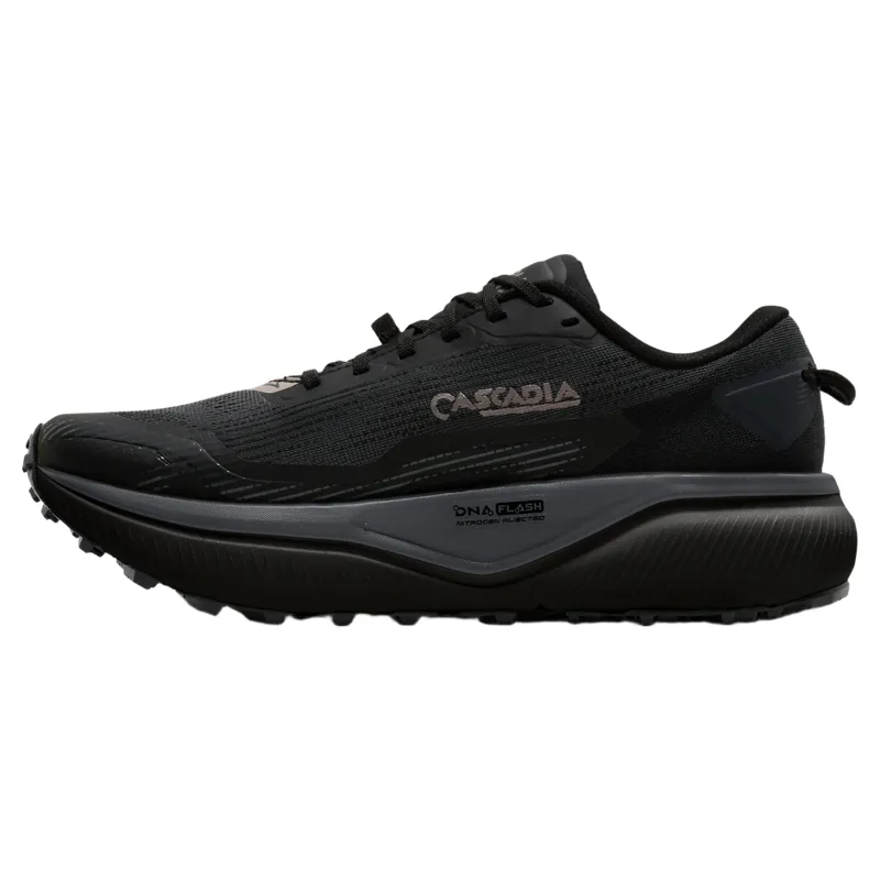 Brooks Cascadia 20 GTX Women's Trail Running Shoes - Black/Ebony/Nocturnal-2