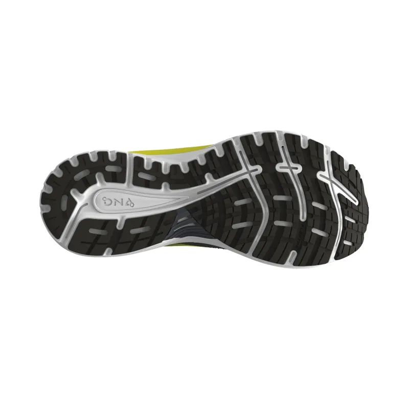 Brooks Defyance 13 Men's Running Shoes - Black/Yellow/White-2