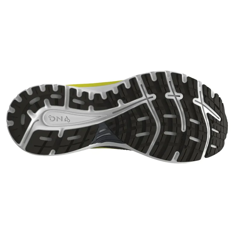 Brooks Defyance 13 Men's Running Shoes - Black/Yellow/White-2