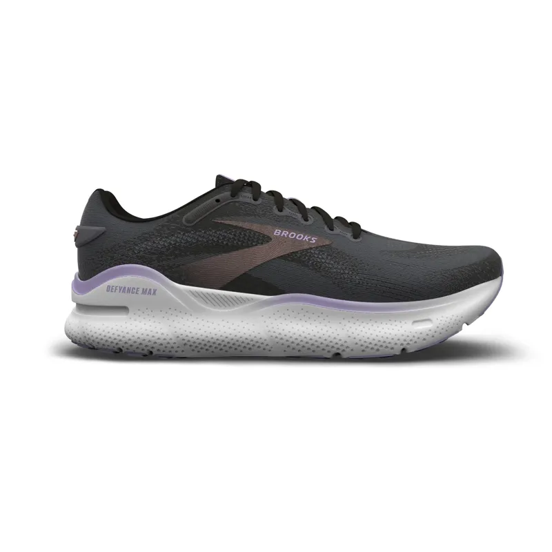 Brooks Defyance Max Women's Running Shoes - Black/Peach/White