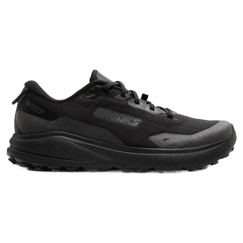 Brooks Divide 6 GTX Men's Trail Running Shoes - Black/Black/Ebony