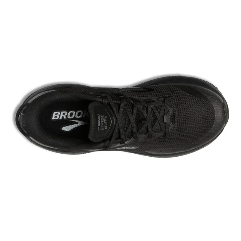 Brooks Divide 6 GTX Women's Trail Running Shoes - Black/Black/Ebony-2