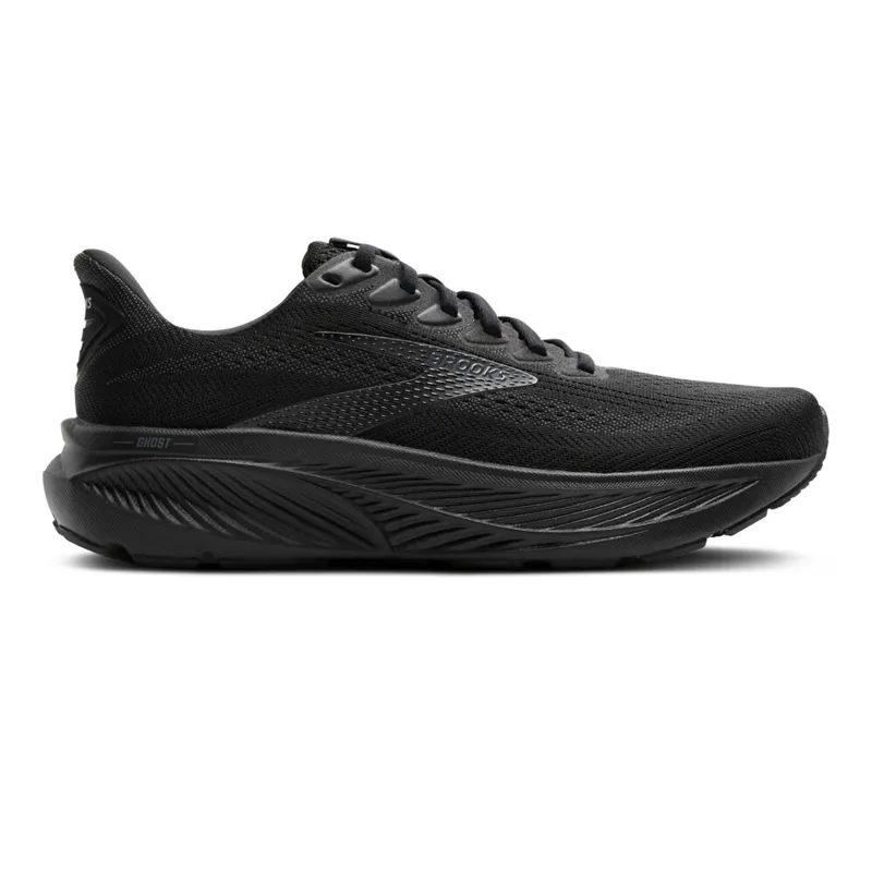Brooks Ghost 17 4E Men's Running Shoes - Black/Black/Ebony
