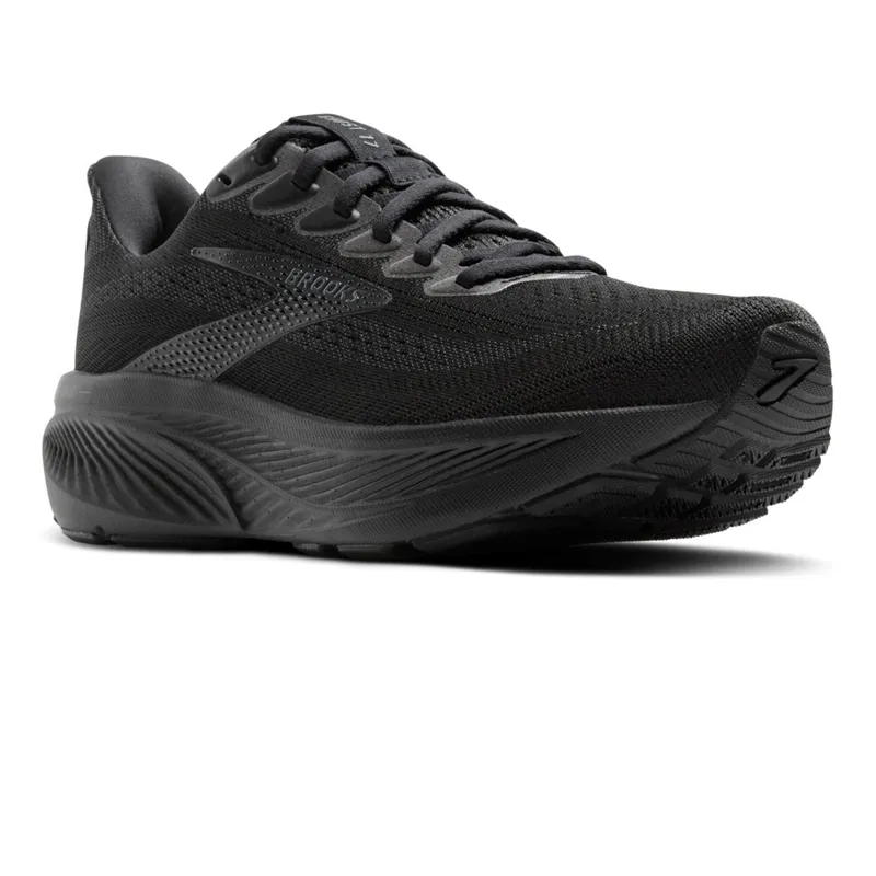 Brooks Ghost 17 4E Men's Running Shoes - Black/Black/Ebony-4